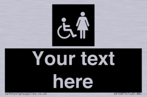 Custom information: black panel disabled and female